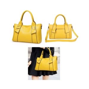 KIRSTEN Satchel, YELLOW